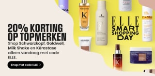 20% korting op Kérastase, Schwarzkopf, Goldwell en MilkShake bij Haarshop