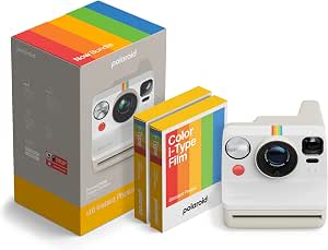 Polaroid Now 3ª generación + paquete de película (16 fotos) por $2,566 en Amazon