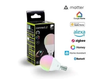 EGLO E14 LED-Z MATTER P45 RGB/CCT 4,9W voor €13,90 bij proshop