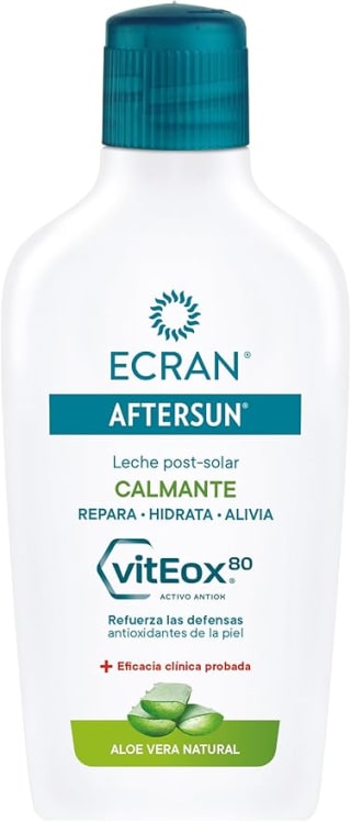 2 botes Ecran Aftersun Leche Post Solar Hidratante y Reparadora 200 ml por 6.98€