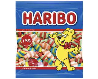 Caramelos de goma Haribo Peces Payaso 1kg por 4.72€