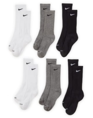 Pack de 6 paires de chaussettes Crew à 14,50€