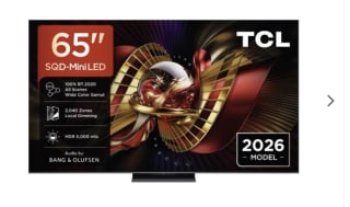 TCL 65C89L 65 Inch 4K Mini-LED TV voor €1275 bij Apollo