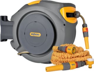 Hozelock Auto Reel 30 meter + Superhoze uitrekbare slang 7,5 meter voor €113 bij Bol