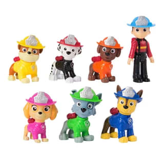 PAW Patrol Fire Rescue - 7 Figuren Cadeauset voor €10 bij Lobbes