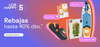 Los Happy 5 hasta 40% + 43€ cupones para tus compras en Miravia super ofertas