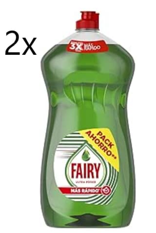 2x lavavajillas a mano concentrado Ultra Poder más rápido botella 1250 ml poor 7.19€