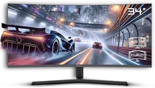 Monitor Curvo Xzeal 34" WQHD por $4,075 | Amazon