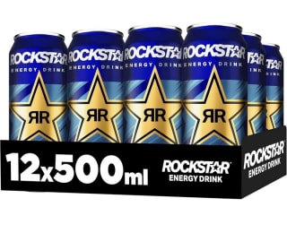 Pack 12×500ml Rockstar Energy Drink Xdurance por 4.99€.