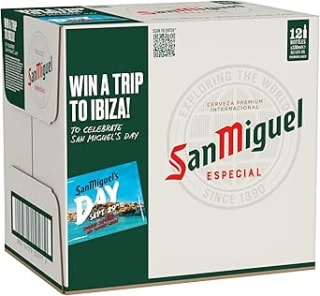 San Miguel 12x330ml Lager Pack £6.45 Amazon Deal