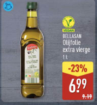 BELLASAN Olijfolie extra vierge voor €6,99 bij de Aldi
