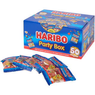 Haribo partybox Starmix 800 gram voor €4,99 bij de Action