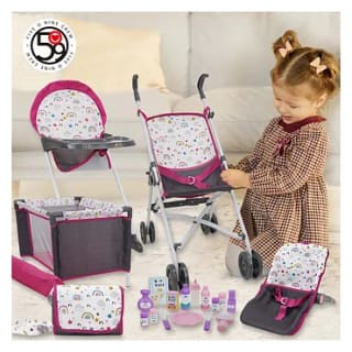 Poppen Speelset Compleet, 21dlg. voor €25 bij Lobbes