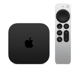 Apple TV 4K (2022) WiFi + Ethernet 128GB voor €149,95 bij Ibood