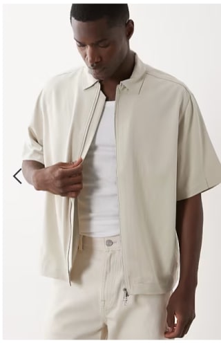 Bershka overhemd met korte mouwen voor €20,99