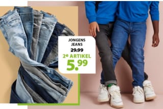 2e jongensjeans voor €5,99 bij terStal