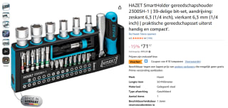 HAZET SmartHolder gereedschapshouder 2300SH-1 voor €61,17 bij Amazon