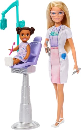 Barbie Profesiones Set Dentista Cabello Rubio por $290 | Amazon