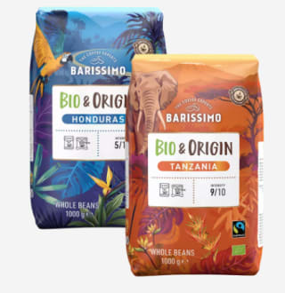 BARISSIMO Koffiebonen 1 kgvoor €13,99 bij de Aldi