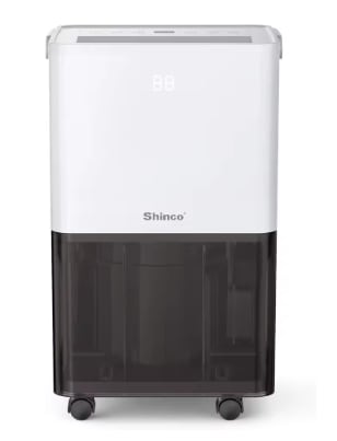 Deshumidificador Eléctrico SHINCO 10L con Sensor de Humedad, para 45 m³ por 72.86€