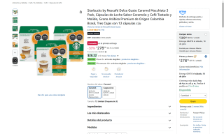 Starbucks Caramel Macchiato 3 Pack por $278 | Oferta Amazon