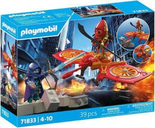 PLAYMOBIL - Heroes: Hero Drone Fight with Evil Ninja oor €19,49 bij Amazon