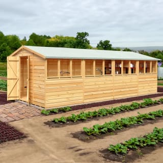 10 ft. W x 20 ft. D Garden Value Overlap Shed, £1278.99