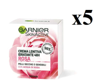 5 x Garnier Hydrate Prodigieuse Crema Rica Nutritiva para Piel Seca 50 ML a 9.95€