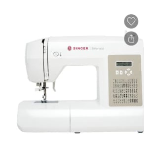 SINGER Naaimachine Serenade 660 voor €129 bij de Lidl