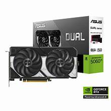 ASUS GeForce RTX 5060 Ti Dual OC 8GB GPU with Free 007 First Light Game