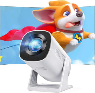 Mini Proyector Portátil Bluetooth Full HD 1080P, 15000L 270° con Zoom 50% por 31,99€