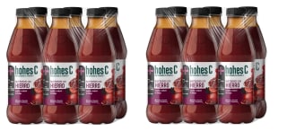 2 Packs de 6x1L de Hohes C Zumo Nutribebida con Hierro y Vitaminas por 20.39€