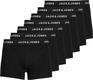 7-Pack JACK & JONES Boxershorts 'Chuey' in Zwart. voor €26,38 bij Bol