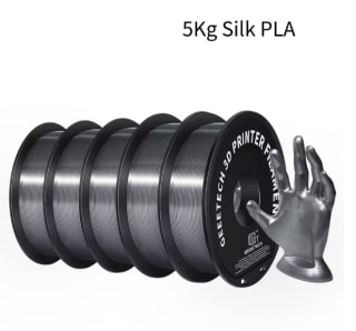 Filamento GEEETECH Seda PLA 1,75mm 5Kg Alto Brillo por 37,75€