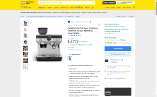 Cafetera Espresso Precision Essential Krups en $8,774 | Oferta Mercado Libre