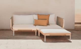 SKLUM Roubly Sofá Modular Jardín 2 Piezas con Puff por 351,86€