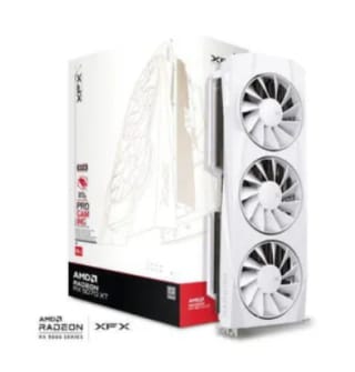 Carte graphique XFX QuickSilver Radeon RX 9070 XT Gaming Edition blanche à 689€