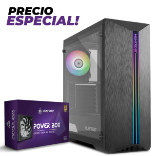 Bundle Gabinete Munfrost Shine RGB + Fuente GP-500 por $1,099 | DDTech