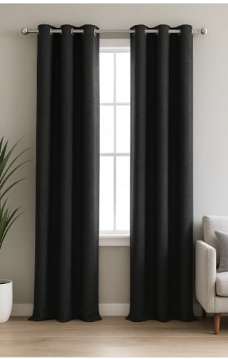 Pack 2 Cortina Jacquard Tradicional 140x225cm CLEMS CORTINAS $21.990 en Sodimac, Cl