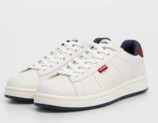 Zapatillas Levi's® AVENUE color crema por 21.99€