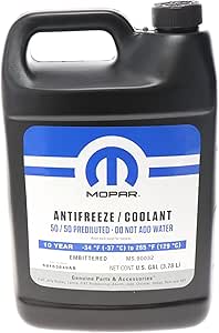 Refrigerante Mopar 50/50 Premezclado por $482 | Oferta Amazon