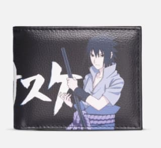 Naruto - Sasuke Bifold portemonnee - Zwart nu voor €10,59 bij Bol