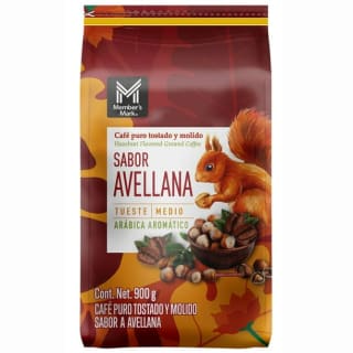 Café Puro Tostado y Molido Member's Mark Avellana 900g por $199 en Sam's Club