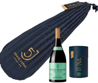 Pack especial ibéricos Cinco Jotas Paleta Bellota 100% ibérico + Vino Rioja por 299€