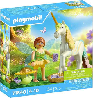Playmobil® Princess Magic verzameleenhoorn: regenboogbloem met fee voor €8,80