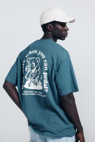 Camiseta para Hombre Springield You Can Pedalpor 2.39€