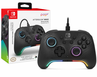 PDP Afterglow Wave Wired Controller for Nintendo Switch (Black/Grey) - £4.97