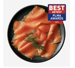 100gram Gerookte Noorse zalm voor €1,99 bij de Aldi