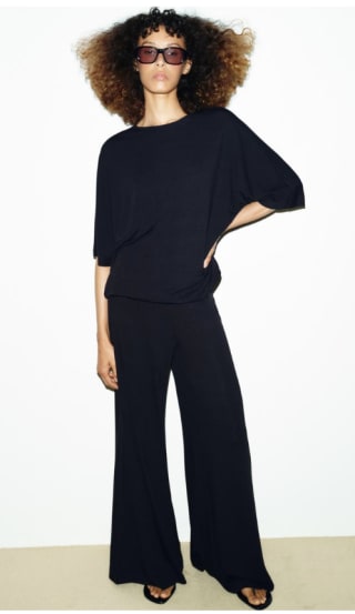 Palazzo dames broek voor €10,99 bij Zara