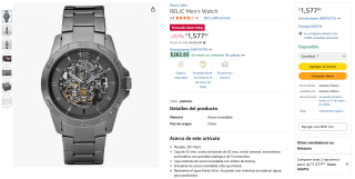 Reloj Relic by Fossil Automático por $1,577 | Amazon
